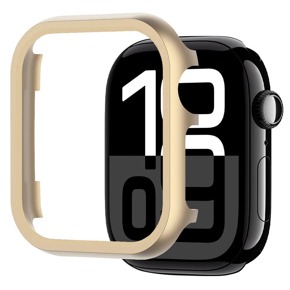 Aluminium Alloy Metal Case For Apple Watch Series 10 42mm 46mm Bumper Cases For iWatch Series Ultra 1/2 49mm Protective Cover