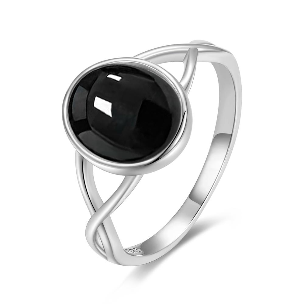 925 Silber Natursteinringe Mit Amethyst Einfacher Lila Ovaler Ring 8*10mm Feiner Schmuck Geschenke für Freundinnen für Frauen