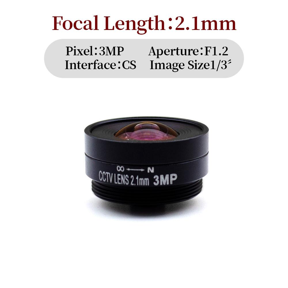 

WGWK HD CS Mount 2.1/2.5/2.8/4/6/8/12/16/25mm Fixed Focus 3MP CCTV CMOS Chipsets Narrowband For IP Cameras and Security Camera Acquiesce