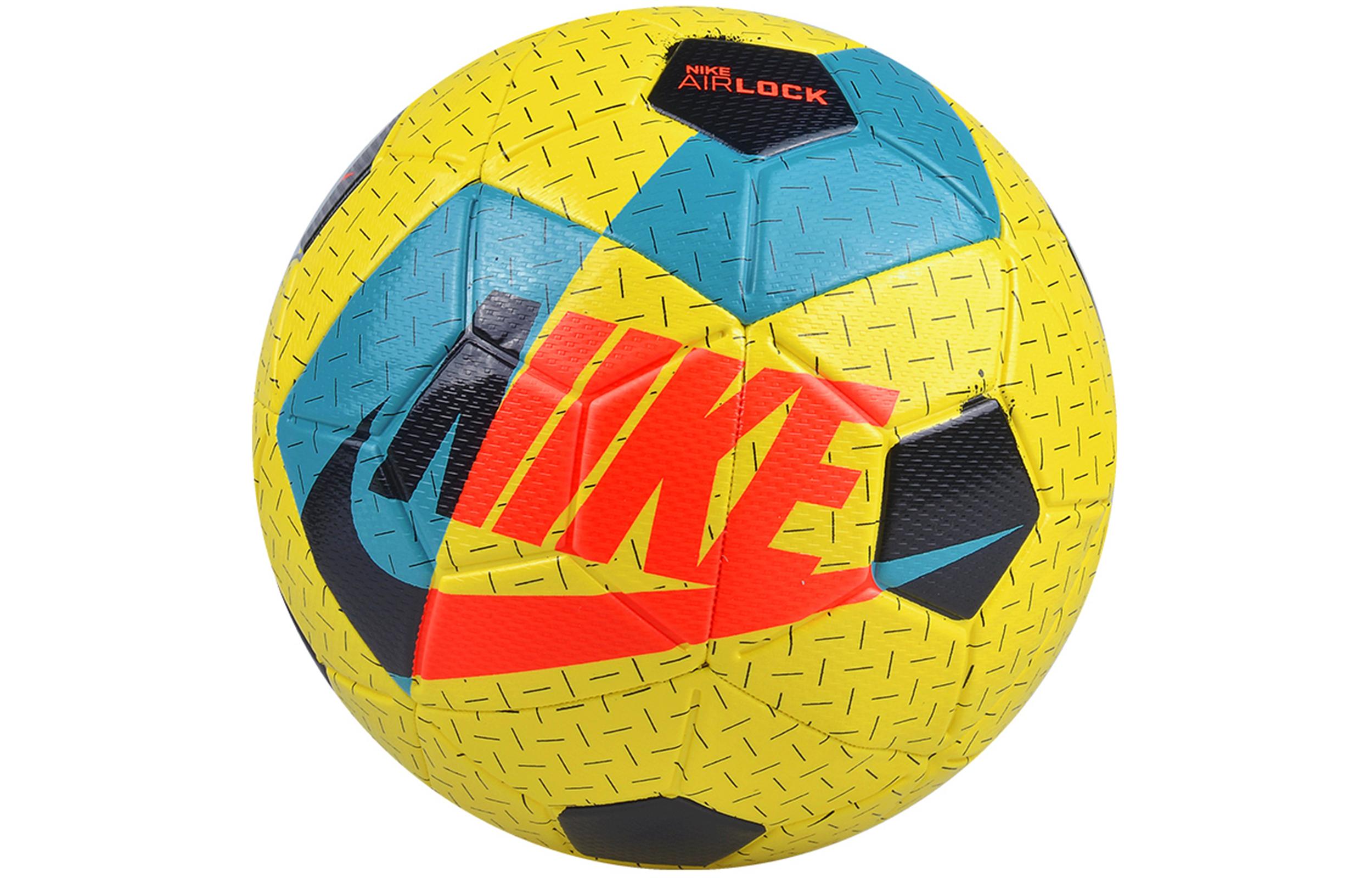 

Nike Size 5 Ball Soccer Ball Pu Machine Stitched Soccer Ball Unisex Yellow SC3972-765