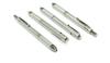 Made in Silver Premium Japan, 3-Mecha Knock-Style Multi-Function Pen, Boxed, K7-3MS-1