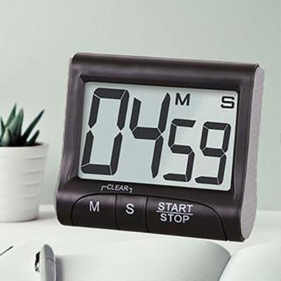 Nützlicher Multifunktionaler LCD Digitaler Timer Einfacher Stil Großer Bildschirm Koch-Back-Timer Ohne Batterie Küchen-Koch-Timer