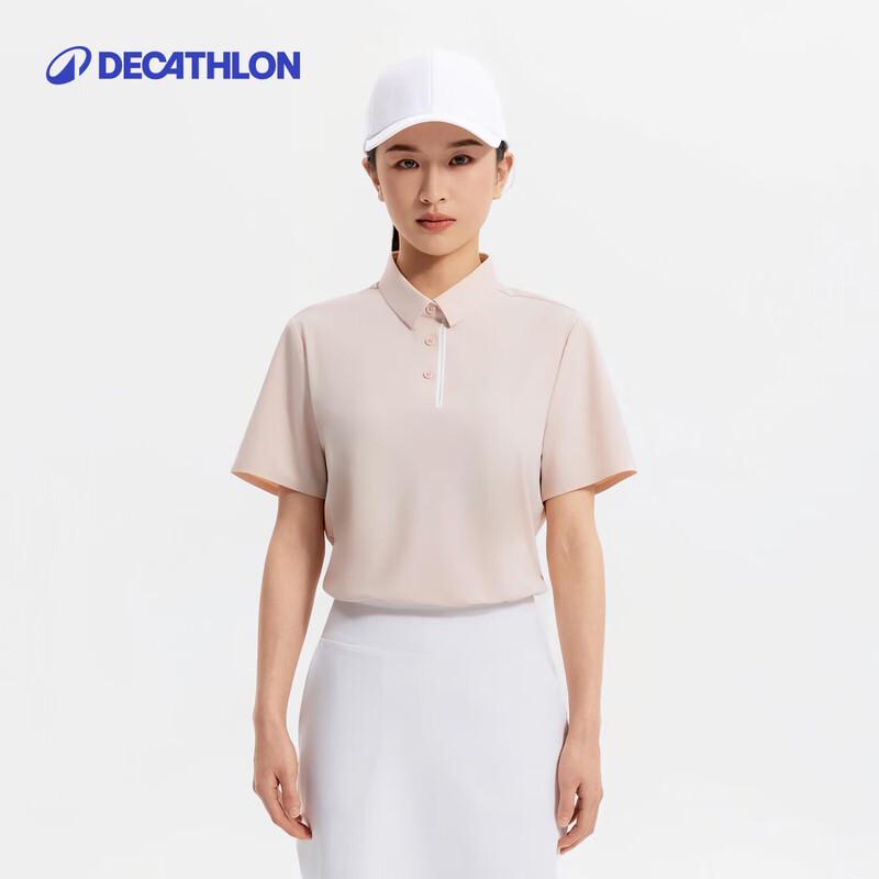 Decathlon Women's Sun Protection Golf Polo Shirt