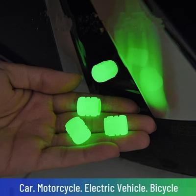Glowing Tire Valve Cap for Cars, Motorcycles & Electric Vehicles