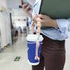 Outdoor Water Bottles Handle Handwovens Flower Cord Drink Bottle Carriers Strap