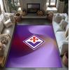 Fiorentina FC Soccer Football Pattern Soft Area Rug Non Slip Indoor Floor Carpet Sports Decor Mat for Bedroom