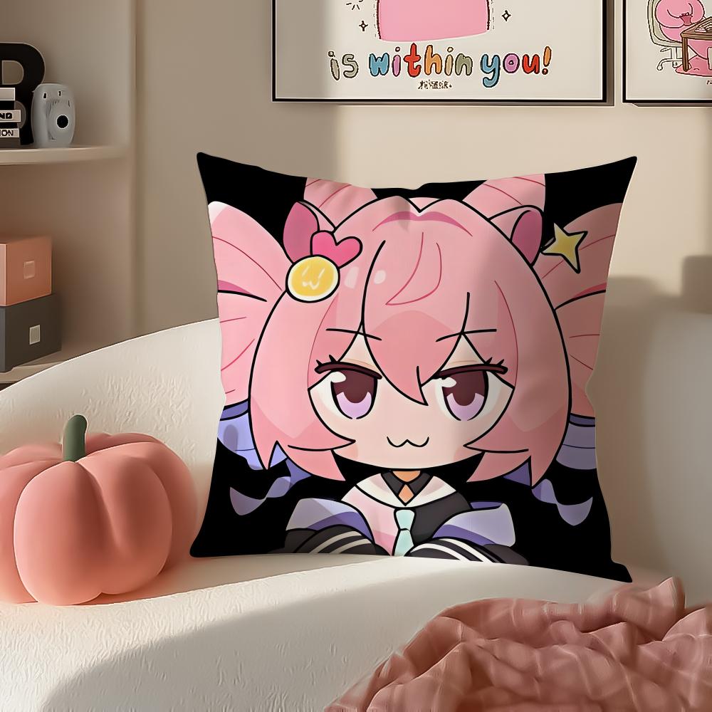 Game tactical AArknights Cushion Cover Pillowcase Short Plush Invisible zipper Room Sofa Cushion Cover