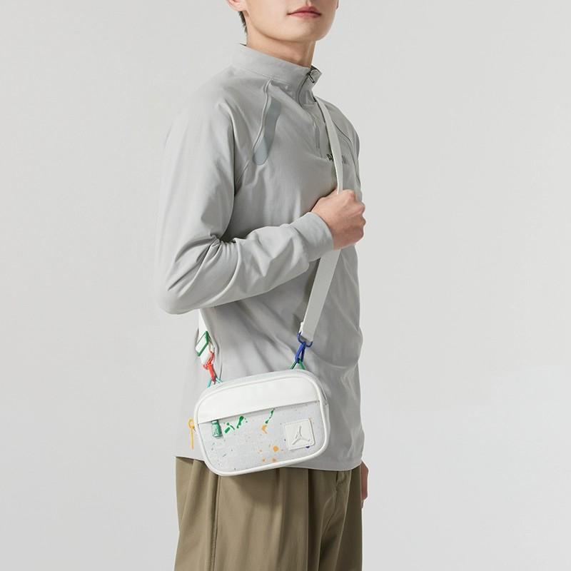 New Jordan Polyester Crossbody Bag Regular Unisex Cotton Candy HQ7569-133