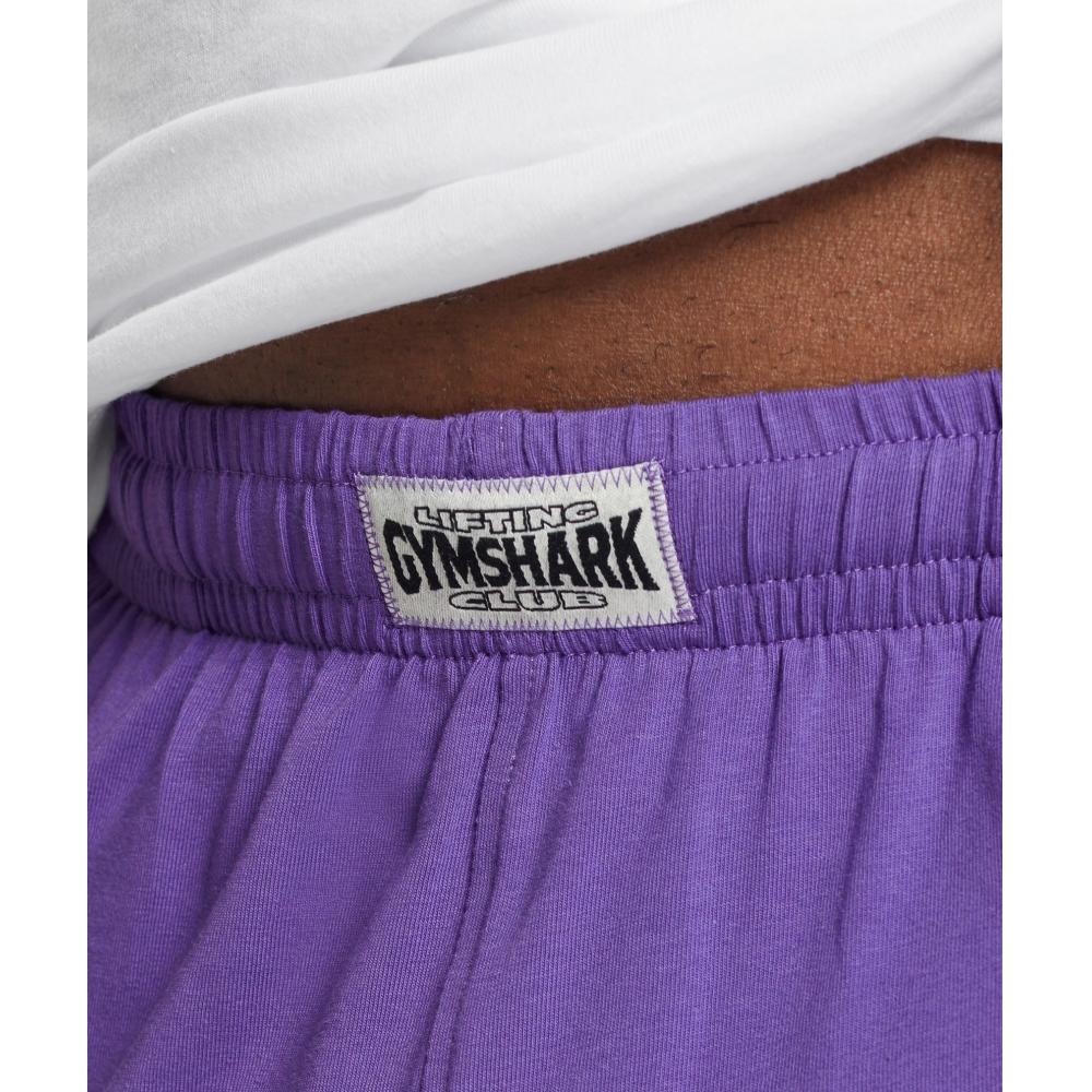 Gymshark Lightweight Jersey Shorts Stellar Purple A5a6j Pbvp
