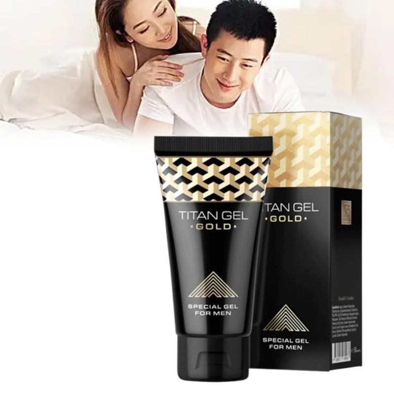 Quality Gold High Titan Gel Cream External Massage Ointment Adults Products