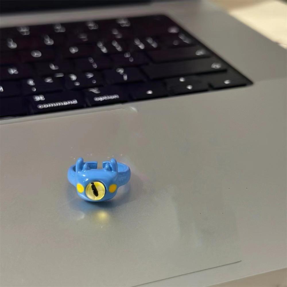 Süßer Monster Ring Diamant Dopamin Ring