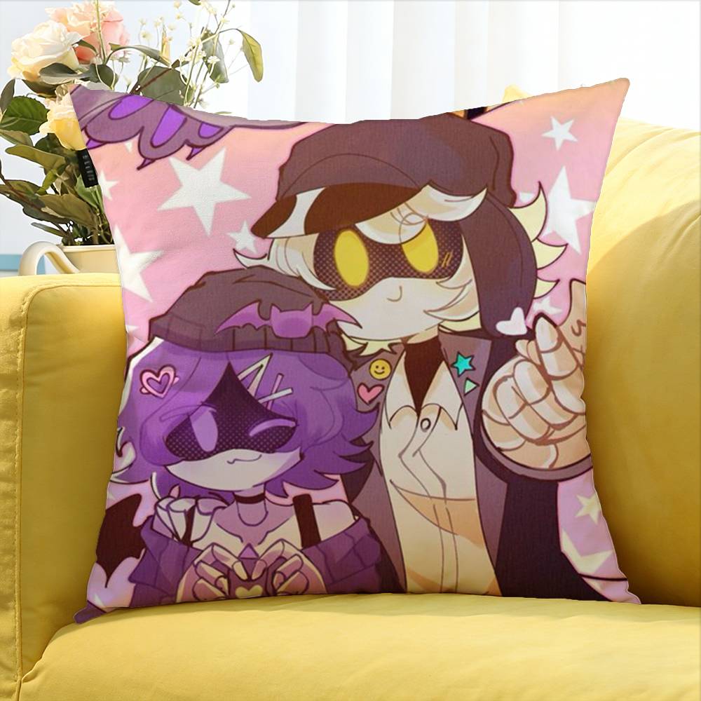 M-Murder Drones Various Sizes Square Pillow Case For Car Home Bedchamber Decor