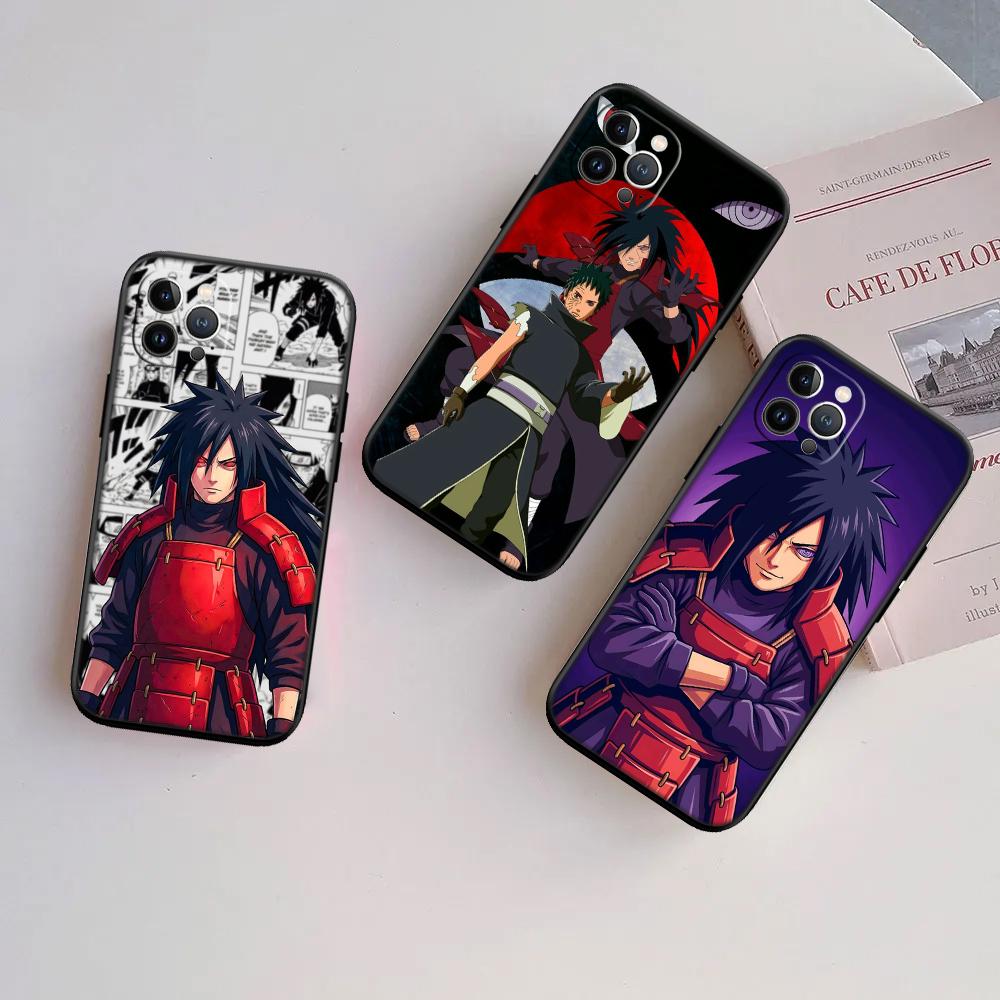 RA26 NARUTO Uchiha Madara Shell Phone Case for Samsung Galaxy Note 10 20 S23 S24 S25 Ultra FE Plus Edge Lite A02S A35 A07 A17