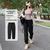 Camel Unisex Outdoor Fleece-Lined Softshell Hiking Pants