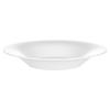 6x Large Deep Dinner Plate for Soup Dishes White Plate Set