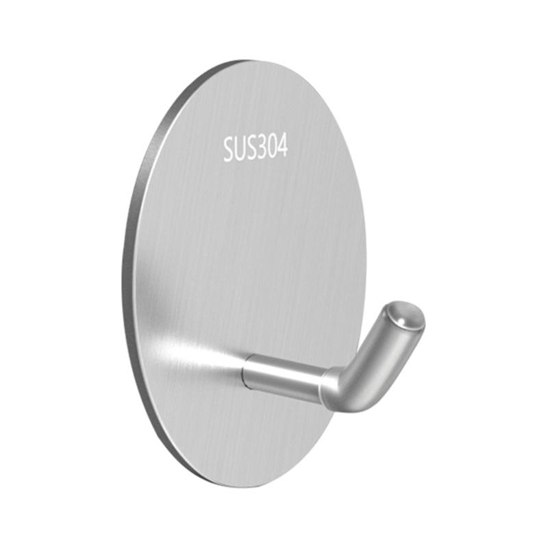 Set of 5 Versatile Adhesive Towel Holders Convenient Stick On Hooks for Bathroom Livingroom Rustproof Towel Holder Hooks