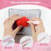 Handmade DIY Felt Toy Non-Finished Needle Felting Kits Easy for Beginners