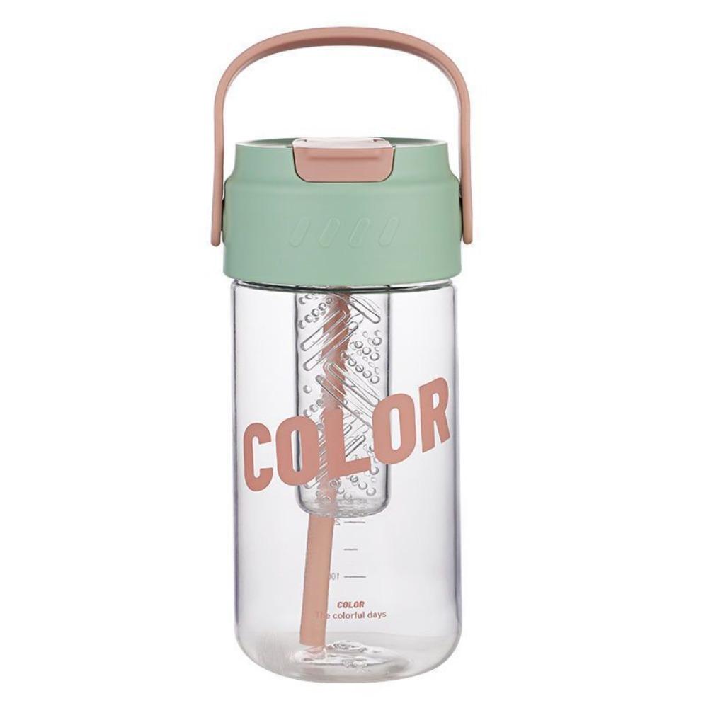 Large Capacity Sport Water Bottle 600/800ML Fruit Tea Cup Drinking Tumbler  School Office Outdoor
