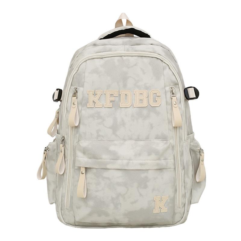 Schoolbag high-value schoolbag female college student new large-capacity computer travel backpack male versatile high school student backpack tide