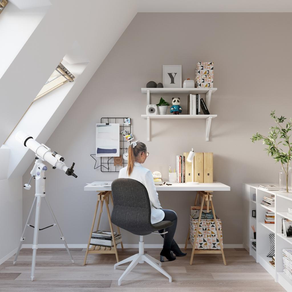 Lampa Biurkowa Mirax 1 Gu10 Biały Lumilo 10.119.90