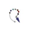 1PC Healing Chakra Crystal Conical Pendulum Pendant Witchcraft Energy Balancing Accessories Divination Dowsing
