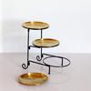 Three Tiers Display Stand for Festives and Casual Dining Detachable Cake Holder Wedding Banquets Cupcakes Holder