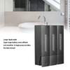 3 Chamber Shower Dispenser Wall Mounted Shampoo Conditioner Dispenser 1200ml 3 Chamber Shower Soap Dispenser for Bathroorm Hotel