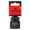 SHORT IMPACT SOCKET FOR SOCKET WRENCH 1/2 HEXAGONAL > 13mm < Vorstahl