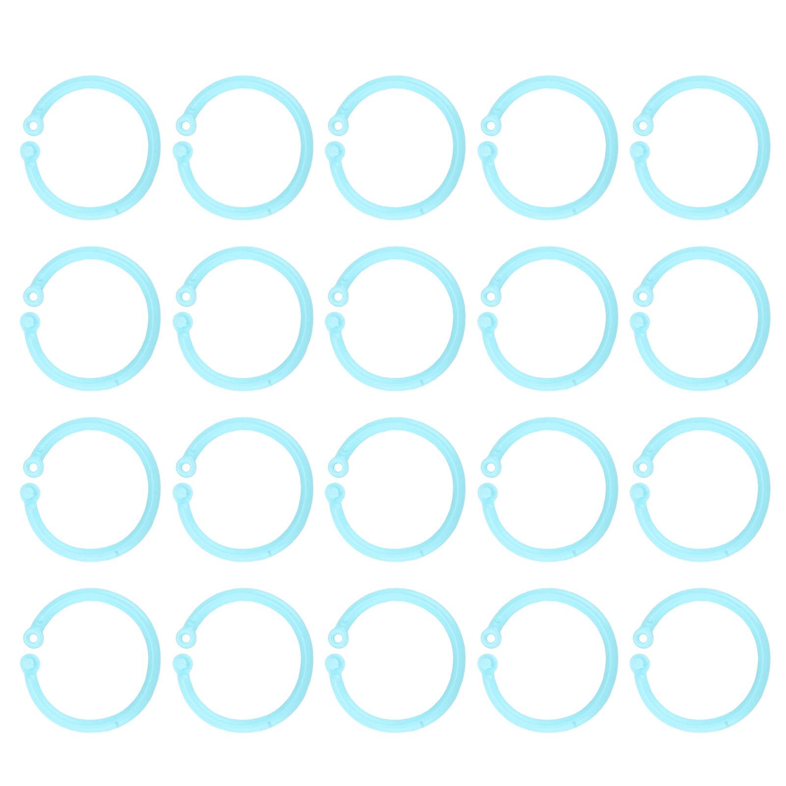 

20 шт. Гибкая пряжка для листов книги 30 мм, одинарная бумага для картотек Green