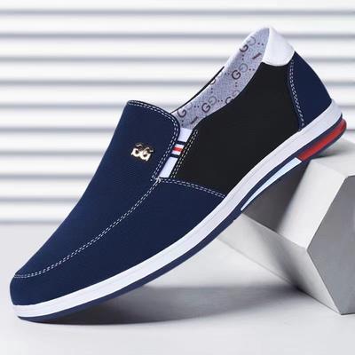 Cloth Shoes Men's Breathable and Wear-resistant Canvas Casual Shoes Deodorant New Models