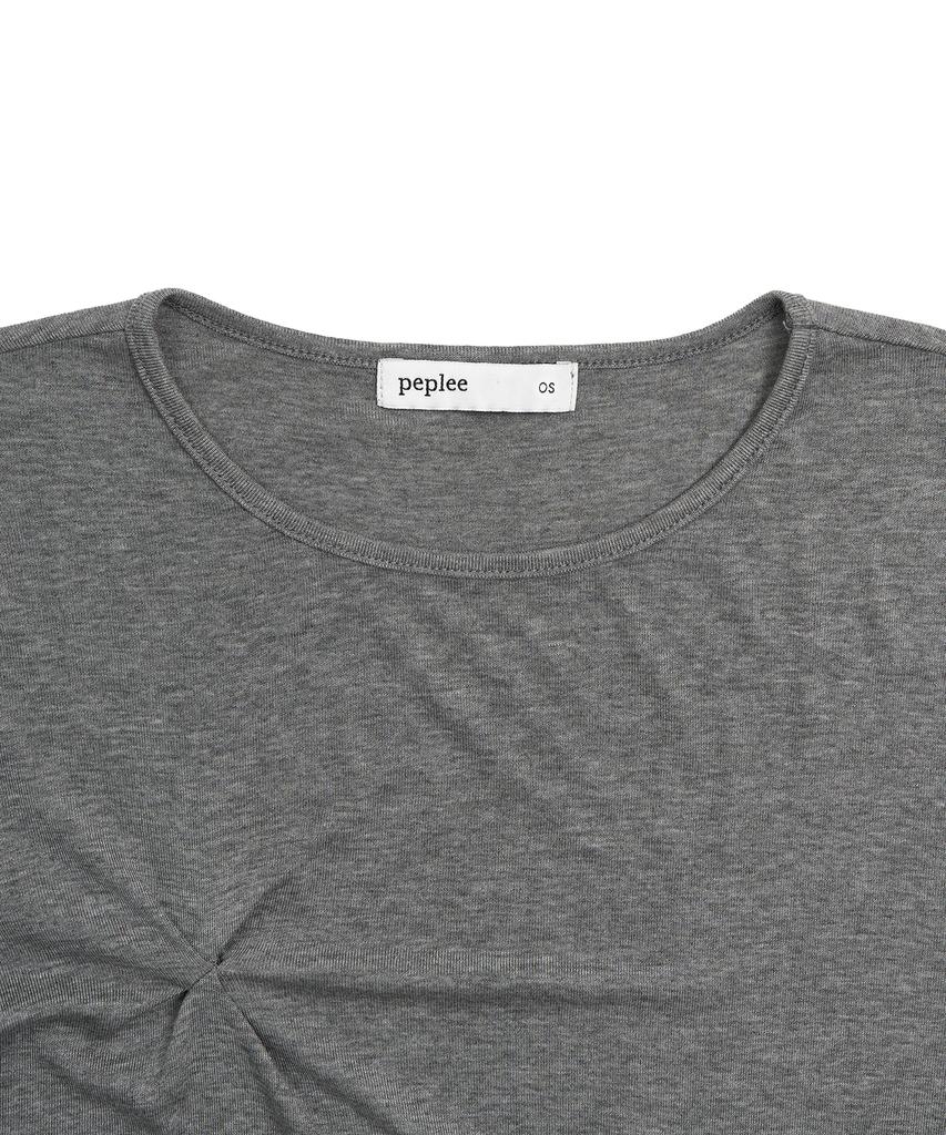 Pepeulli Cross Pinch Tencel Long Sleeve (Grey)