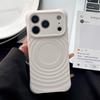 For Magsafe Water Ripple Soft Case for iPhone 17 Pro Max Air Magnetic Candy Solid Color Bumper Shockproof Cover for iPhone 17Pro