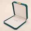 Large Capacity Jewelry Set Box Suede Like Material With Lid Jewelry Display Box Multifunction Square Shape Storage Box