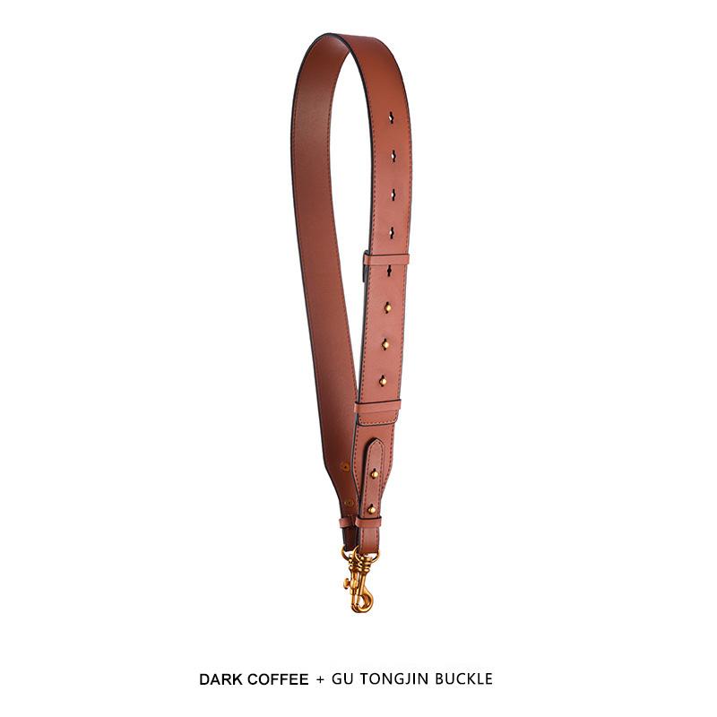 Genuine Leather Handbag Strap Cowhide Shoulder Crossbody Bag Straps Adjustable Replacement Belt for Women Purse Bags Accessories