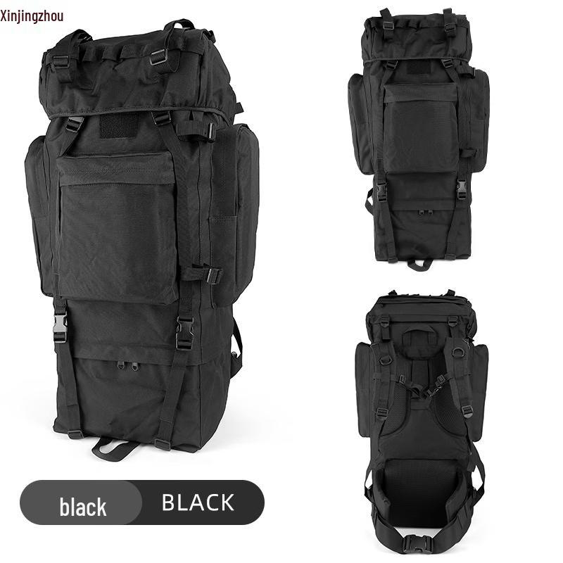 Xinjingzhou 100L Outdoor Mountaineering Backpack with Rain Cover