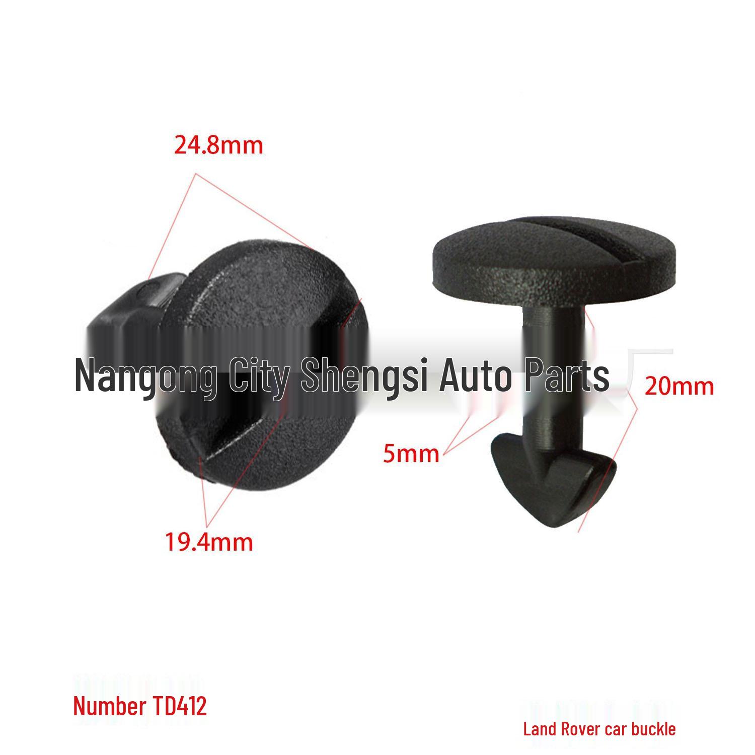 

Land Rover Discovery 3/4 Range Rover Bumper Wheel Arch Guard Liner Fixing Buckle 10000