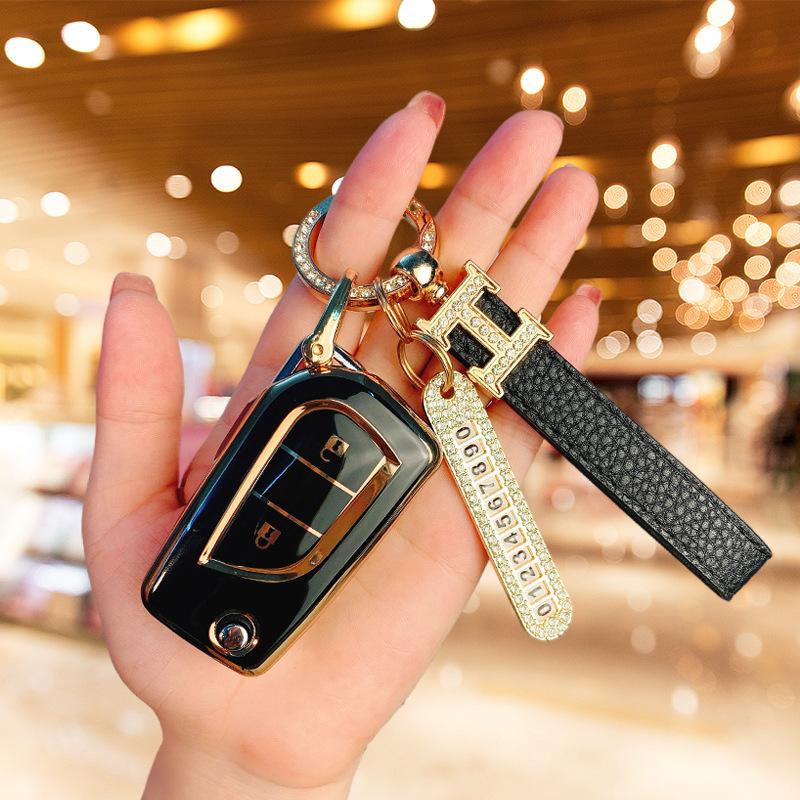 Suitable for Toyota 2024 Corolla Sharp Key Set Frontalanda 24 Willanda Special Buckle Case for Men and Women