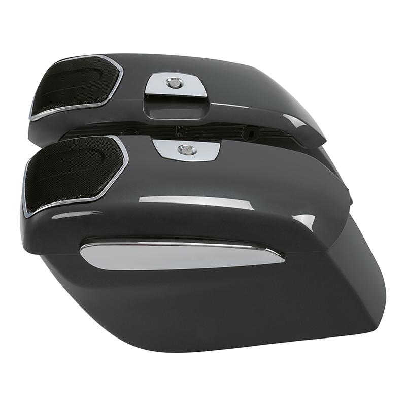 Motorcycle Saddlebags Speaker Cutout For Indian Chieftain Dark Horse 2019-2023 Challenger 2020-2024 Chieftain 2019-2024