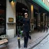 2025 Autumn Women's Slimming Knit Sweater with Hip-Hugging Short Skirt