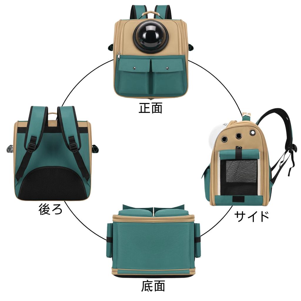 Cat Carry Bag Lightweight Breathable Oxford Carry Holds up to Ideal for Hospital and Emergency Suitable for Small Dogs and Sexy One Backpack, &