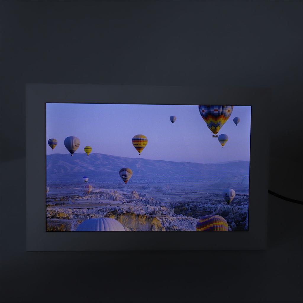 10inch Digital Picture Frame HD 1280x800 16:10 High Brightness Slideshow Touch Screen Electronic Photo Frame for Photos
