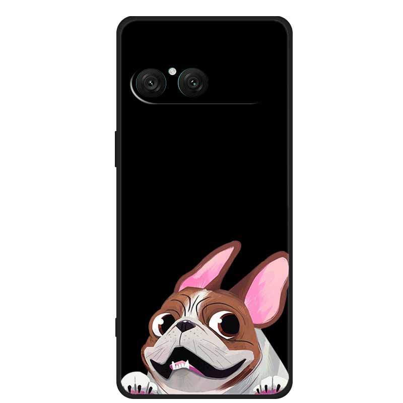 For Sony Xperia 10 VII Phone Case Cartoon Cat Soft Back Cover Black Silicone Case For Sony Xperia 10 VII 2025 Case Coque Funda