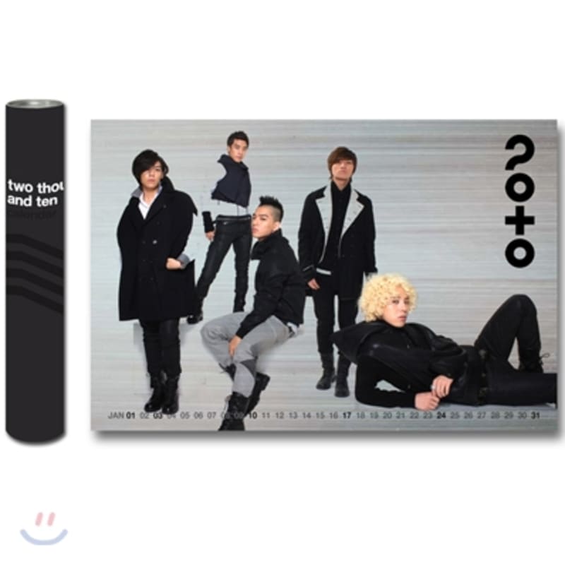 

2010 ОФИЦИАЛЬНЫЙ календарь BIGBANG тип B (для настенного крепления)