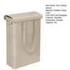 45L Dirty Clothes Basket Space-saving Slim Laundry Hamper Large Capacity Clothes Storage Bin for Home