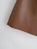 Slimming PU Leather High Slit Midi Skirt - Retro High Waist Hip-Hugging Style