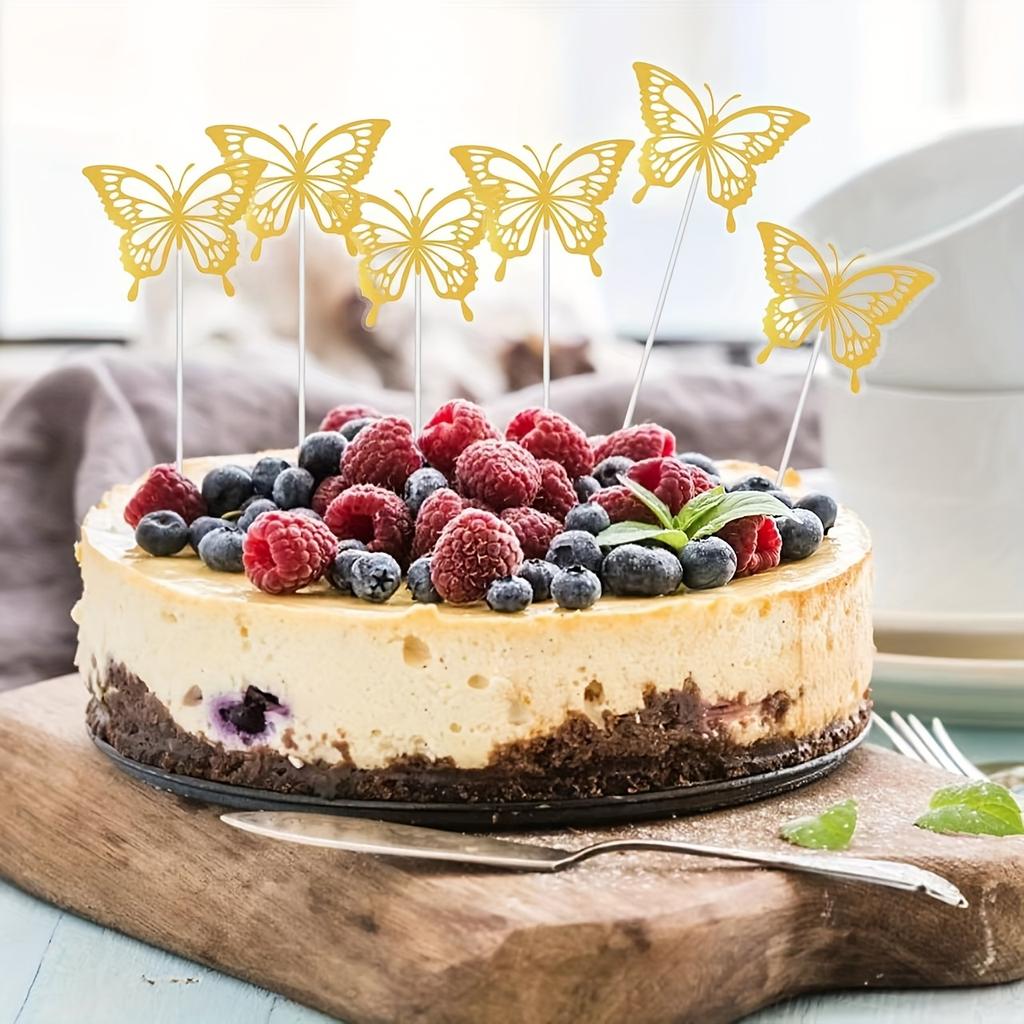 500pcs Golden Foil Butterfly Stickers - Self-Adhesive Envelope Sealing Labels, Perfect for Gift Cards, Birthday Parties & Handmade Crafts