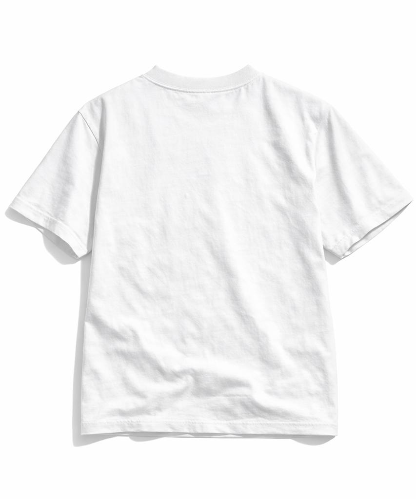 NP STUDIO 81 Star Oversized Short Sleeve T-Shirt [ White ]