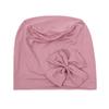 Soft Bowknot Turban Elastic Indian Bonnet Headscarf Fashion Chemo Cap