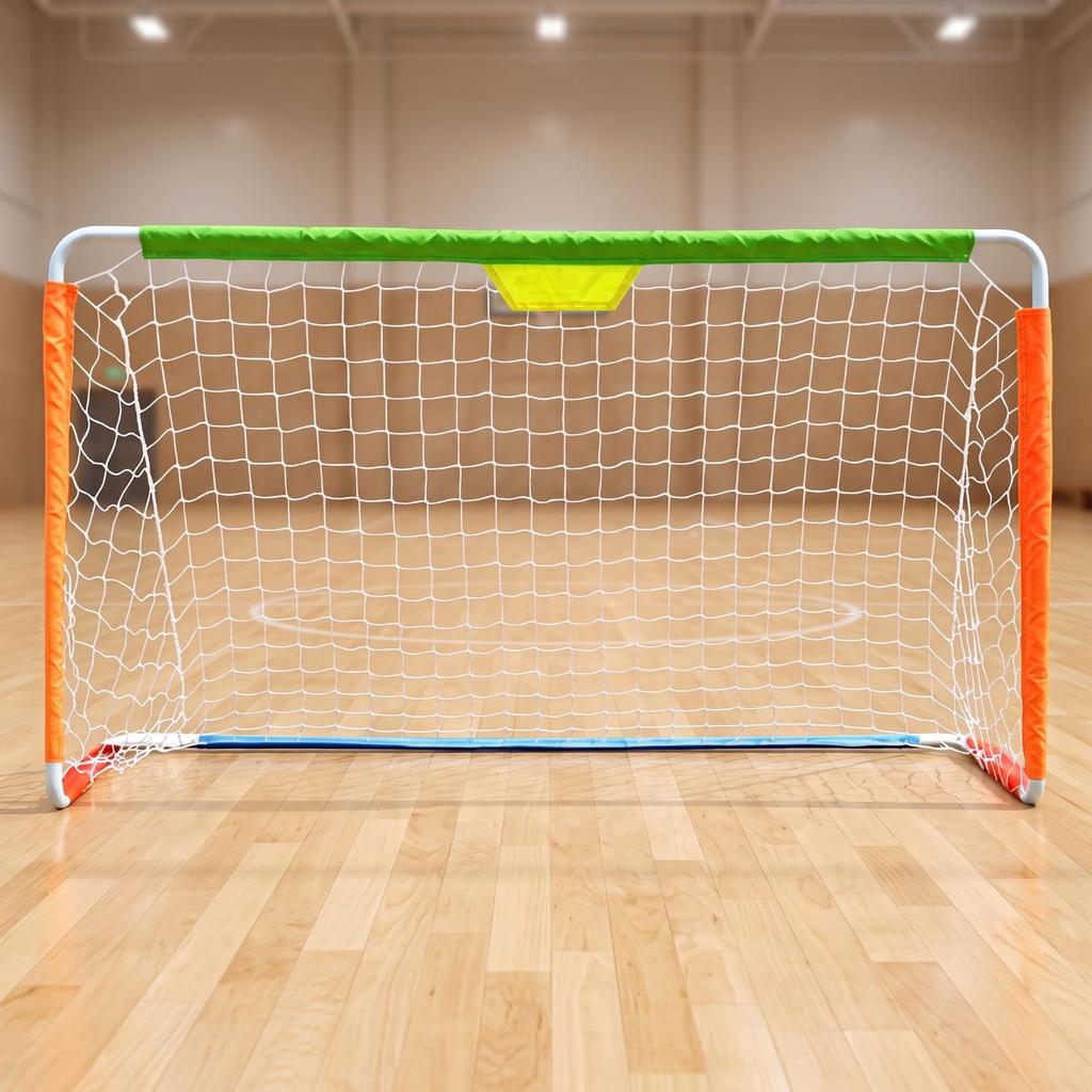 Freestyle Soccer Goal Portable Football Nets Easy-Setup for Families