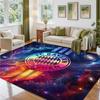 Bayern Munich Design Crystal Velvet Rug Soft Decorative Mat for Bedroom Entrance